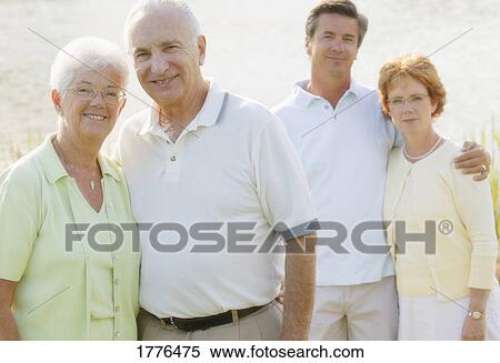 Two generations of family View Large Photo Image Stock Photography - Two generations of family. Fotosearch