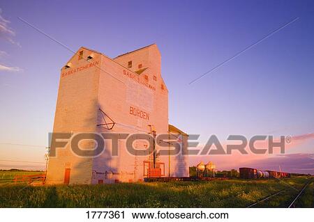 A grain elevator View Large Photo Image Stock Image - A grain elevator. Fotosearch
