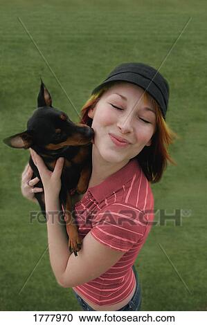 Stock Image - A loving kiss. Fotosearch