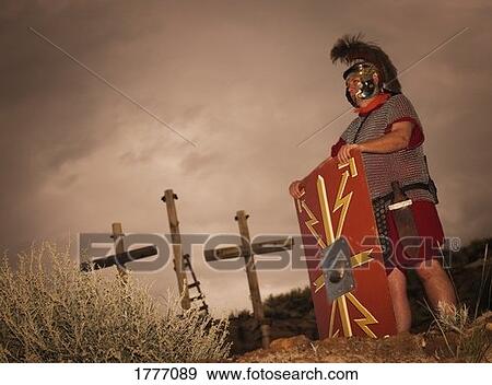 A Roman guard View Large Photo Image Stock Photo - A Roman guard. Fotosearch