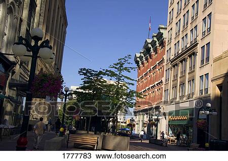 Stock Image - A shopping centre. Fotosearch