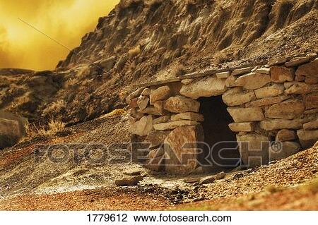 An empty tomb View Large Photo Image Stock Image - An empty tomb. Fotosearch