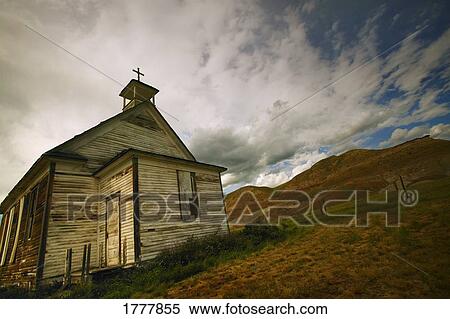 Stock Photography - An old country church. Fotosearch