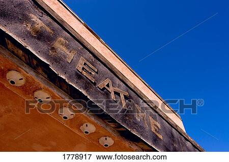An old theatre building View Large Photo Image Stock Photo - An old theatre building. Fotosearch