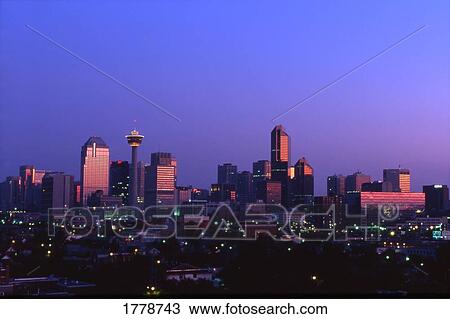 Calgary Skyline View Large Photo Image Stock Image - Calgary Skyline. Fotosearch