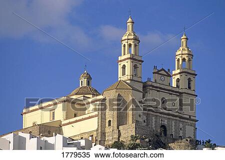 Church of Olvera Andalusia Spain View Large Photo Image Stock Photography - Church of Olvera Andalusia Spain . Fotosearch