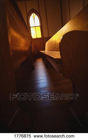 Church pew View Large Photo Image Stock Photography - Church pew. Fotosearch