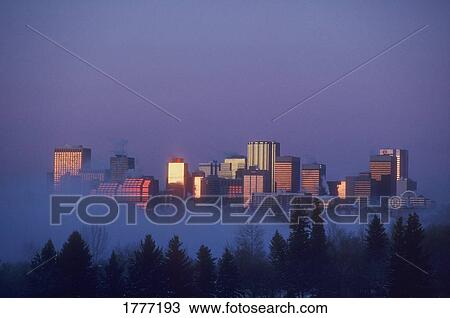 City skyline, Edmonton, Alberta, Canada View Large Photo Image Stock Image - City skyline, Edmonton, Alberta, Canada. Fotosearch