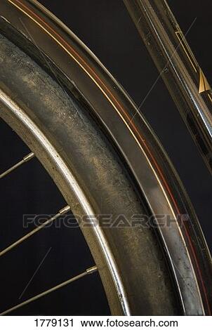 Closeup of a bicycle tire View Large Photo Image Stock Image - Closeup of a bicycle tire. Fotosearch