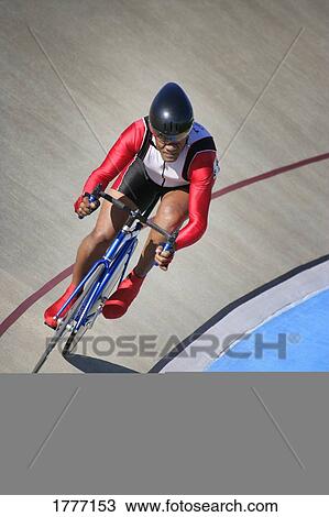 Stock Image - Cyclist. Fotosearch