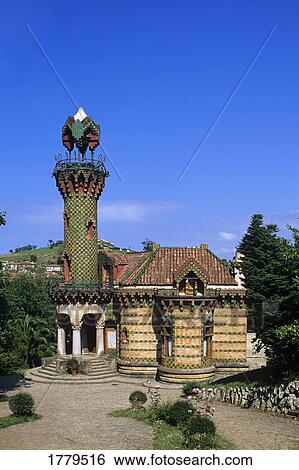 Stock Photograph - El Capricho Northern Spain . Fotosearch
