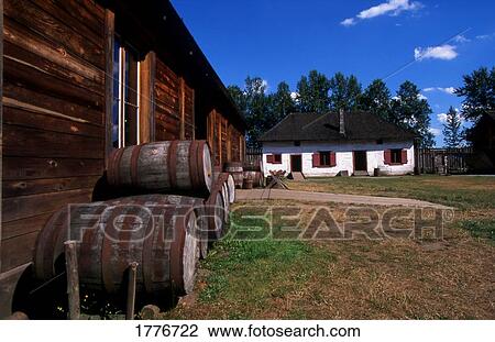 Fort Langley historic fort View Large Photo Image Stock Image - Fort Langley historic fort. Fotosearch