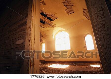 Stock Photograph - Inside and abandoned house. Fotosearch