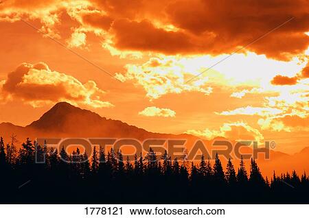 Stock Image - Magnificent mountain range. Fotosearch