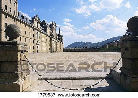 Palace of Felipe II c 1563 Madrid View Large Photo Image Stock Photo - Palace of Felipe II c 1563 Madrid. Fotosearch