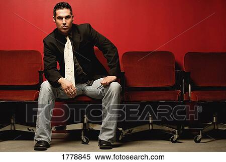 Portrait of a man with a necktie View Large Photo Image Stock Photography - Portrait of a man with a necktie. Fotosearch