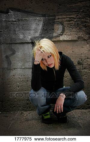 Stock Photography - Portrait of a teen. Fotosearch