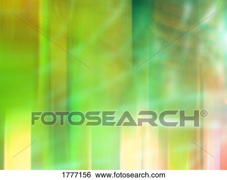 Stock Photograph - Rays of green and light. Fotosearch