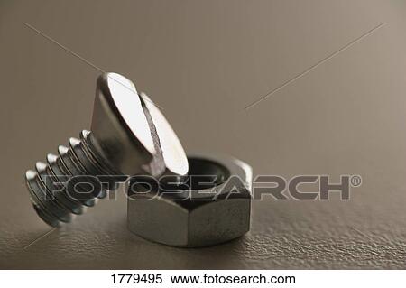 Screw and nut View Large Photo Image Stock Photography - Screw and nut. Fotosearch