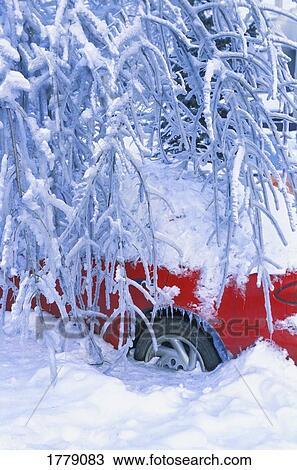Stock Image - Snowed in. Fotosearch