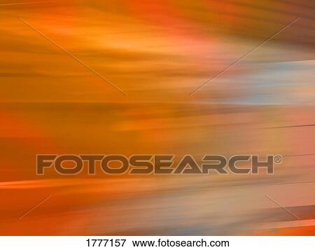 Stock Photo - Streaks of shades of orange. Fotosearch