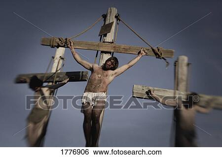 Stock Photograph - The Crucifixion. Fotosearch
