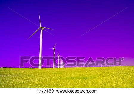 Windmill farm View Large Photo Image Stock Photo - Windmill farm. Fotosearch
