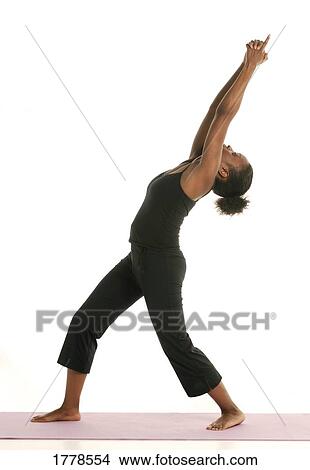 Woman stretches View Large Photo Image Picture - Woman stretches. Fotosearch