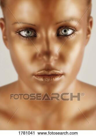 A bronze face View Large Photo Image Stock Image - A bronze face. Fotosearch