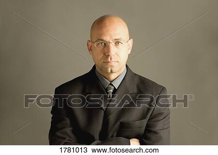 Stock Image - A businessman. Fotosearch