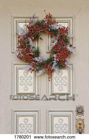 A Christmas wreath View Large Photo Image Stock Image - A Christmas wreath. Fotosearch