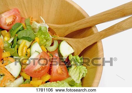 Stock Photograph - A fresh salad. Fotosearch