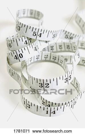 Stock Image - A measuring tape. Fotosearch