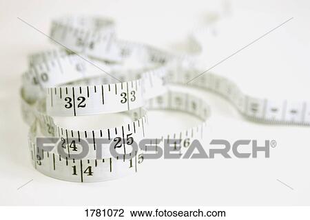 Stock Image - A measuring tape. Fotosearch