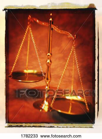 Stock Image - A scale. Fotosearch