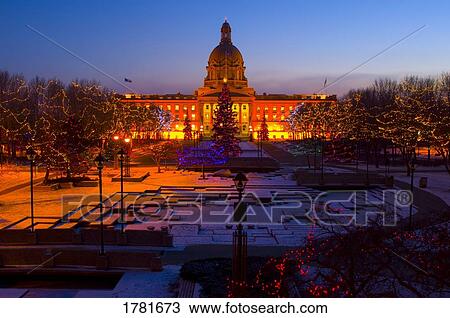 Stock Image - A scenic parliament grounds. Fotosearch