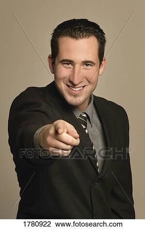 Stock Image - All his attention is on you. Fotosearch