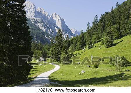 Stock Photo - Alpine landscape. Fotosearch