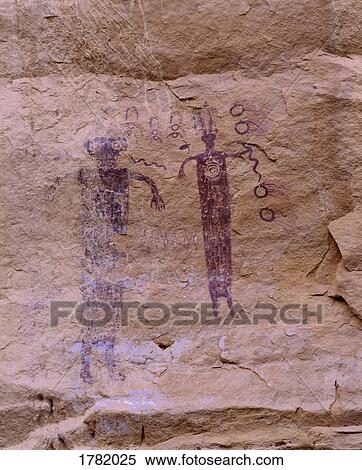 Ancient pictographs on canyon wall View Large Photo Image Stock Photography - Ancient pictographs on canyon wall. Fotosearch