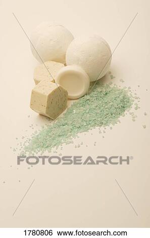 Stock Photograph - Bath products. Fotosearch
