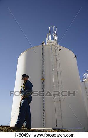 Stock Photo - Blue collar worker. Fotosearch