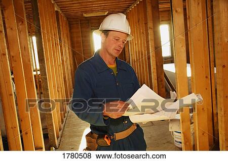 Stock Photo - Blue collar worker. Fotosearch