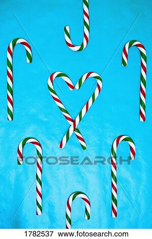 Stock Photo - Candy canes. Fotosearch