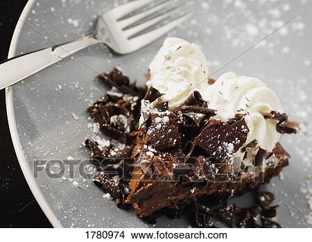 Picture - Chocolate dessert. Fotosearch