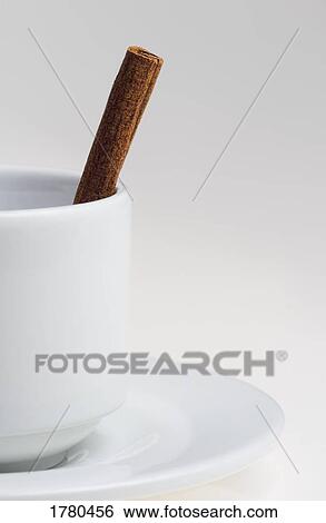 Stock Photograph - Cinnamon stir stick. Fotosearch