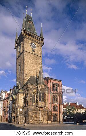 Clock tower View Large Photo Image Stock Photo - Clock tower. Fotosearch