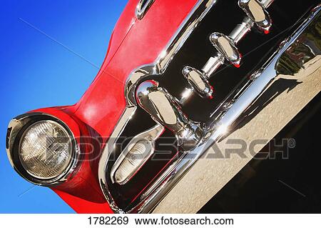 Closeup of a vintage car's grill View Large Photo Image Stock Photo - Closeup of a vintage car's grill. Fotosearch