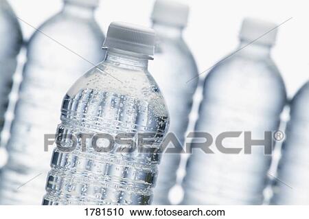 Closeup of bottled water View Large Photo Image Stock Image - Closeup of bottled water. Fotosearch