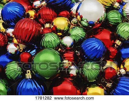 Closeup of Christmas decorations View Large Photo Image Stock Image - Closeup of Christmas decorations. Fotosearch