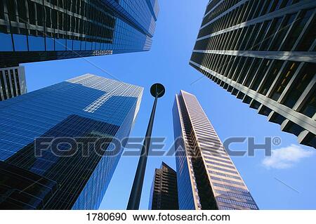 Stock Image - Downtown buildings. Fotosearch